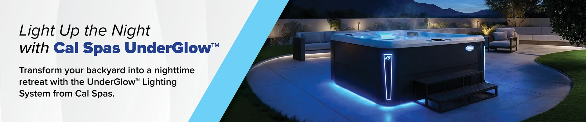 Calspas hot tub being used in a family setting - Lapeer